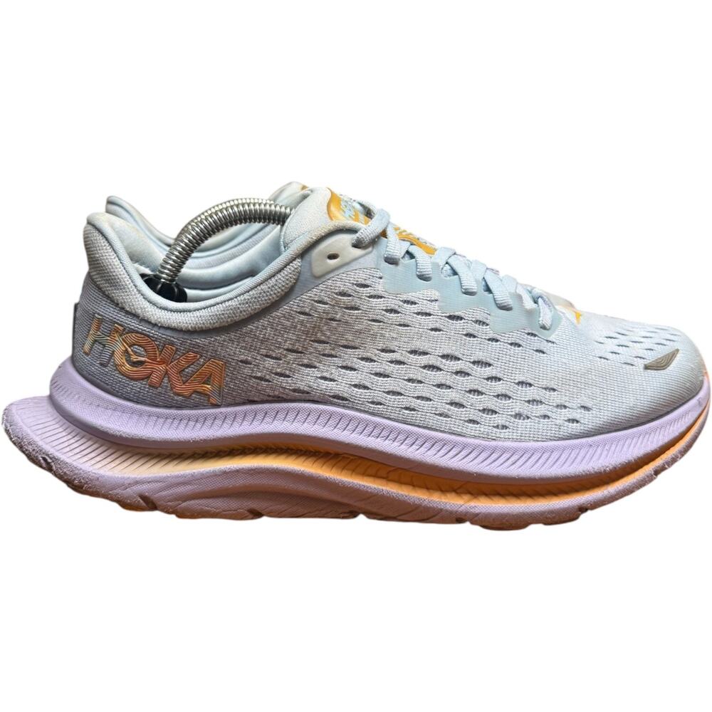HOKA One One Kawana 7B Blue Baby Lavender Sneakers Training Shoe 1123164 READ - Picture 4 of 16